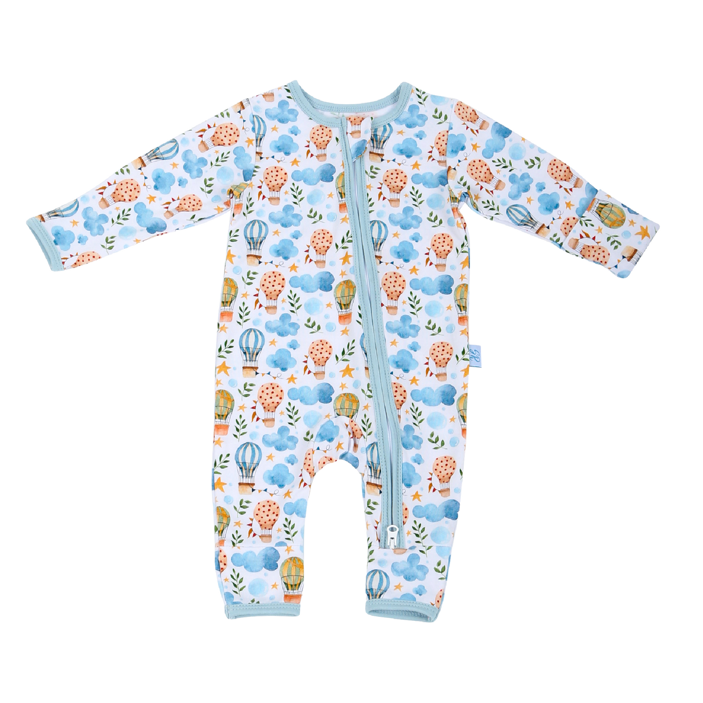 gender neutral zippy , zippered romper